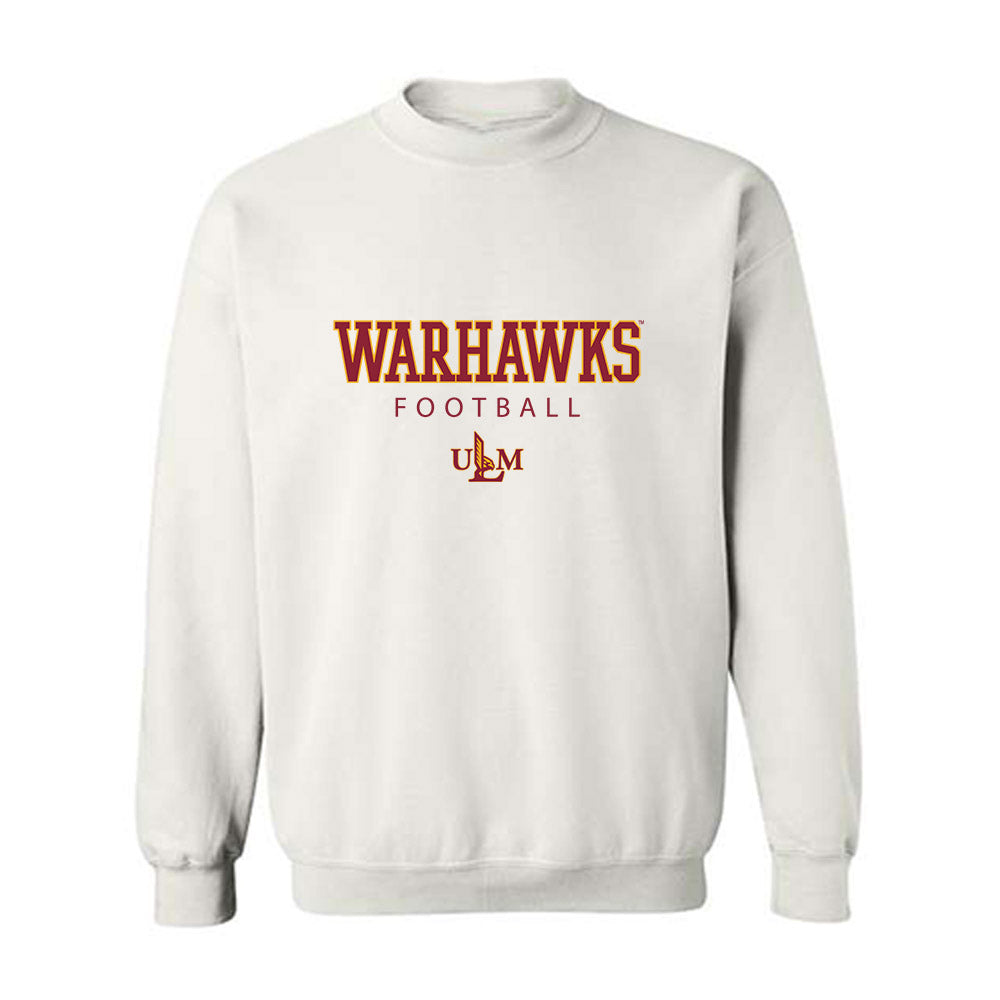 ULM - NCAA Football : Ozarrio Smith - Classic Shersey Crewneck Sweatshirt-0