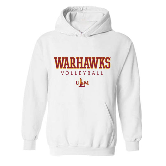 ULM - NCAA Women's Volleyball : Amelia Piekut - Classic Shersey Hooded Sweatshirt-0