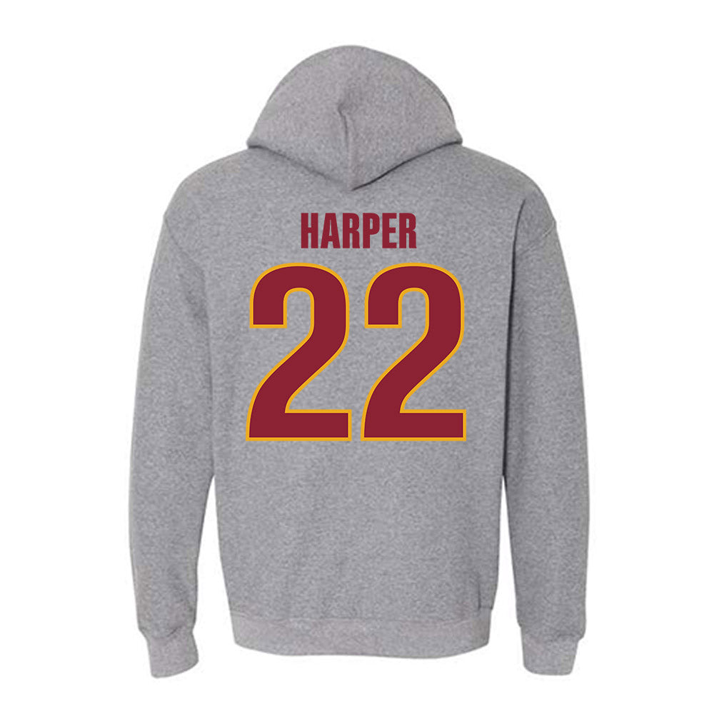 ULM - NCAA Football : Jay Harper - Classic Shersey Hooded Sweatshirt-1