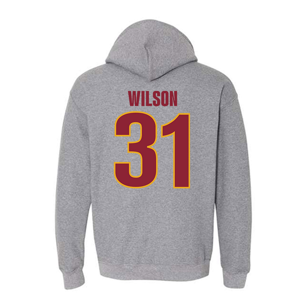 ULM - NCAA Football : Chandler Wilson - Classic Shersey Hooded Sweatshirt-1
