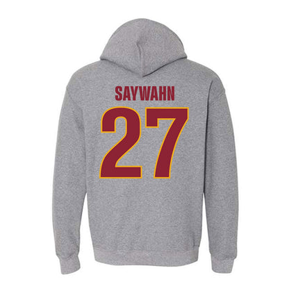 ULM - NCAA Football : Stephen Saywahn - Classic Shersey Hooded Sweatshirt-1