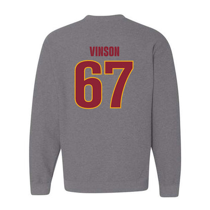 ULM - NCAA Football : Aj Vinson - Classic Shersey Crewneck Sweatshirt-1