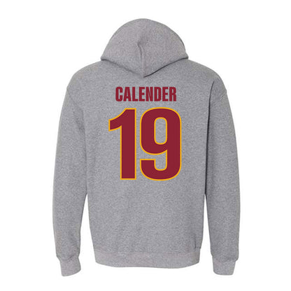 ULM - NCAA Football : Jaeden Calender - Classic Shersey Hooded Sweatshirt-1
