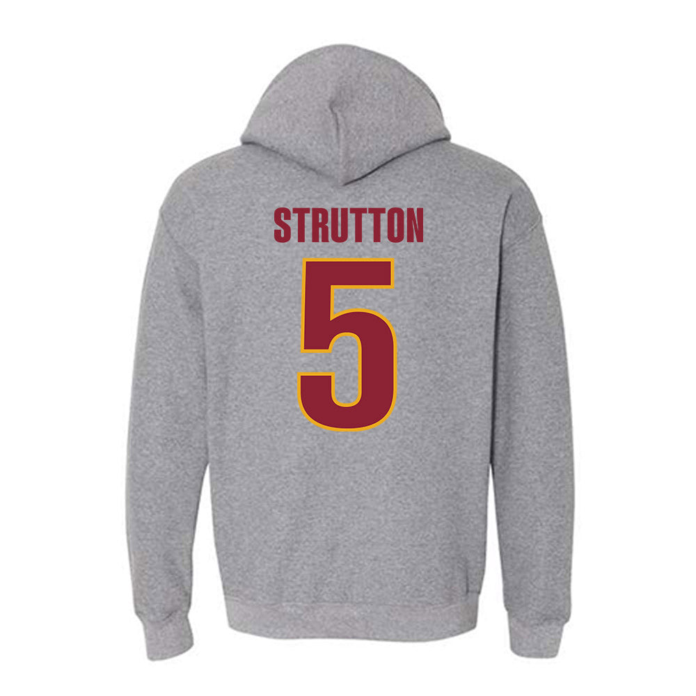 ULM - NCAA Women's Soccer : Beth Strutton - Classic Shersey Hooded Sweatshirt-1