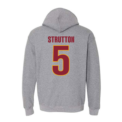 ULM - NCAA Women's Soccer : Beth Strutton - Classic Shersey Hooded Sweatshirt-1
