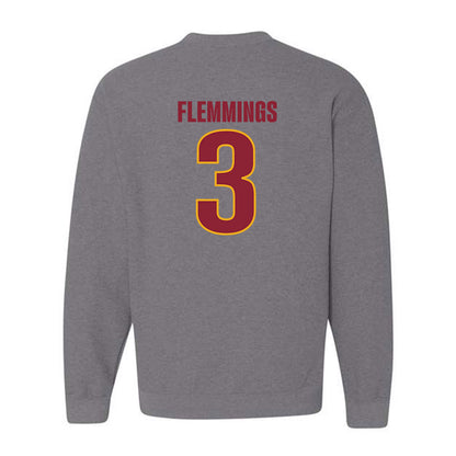 ULM - NCAA Football : Noah Flemmings - Classic Shersey Crewneck Sweatshirt-1