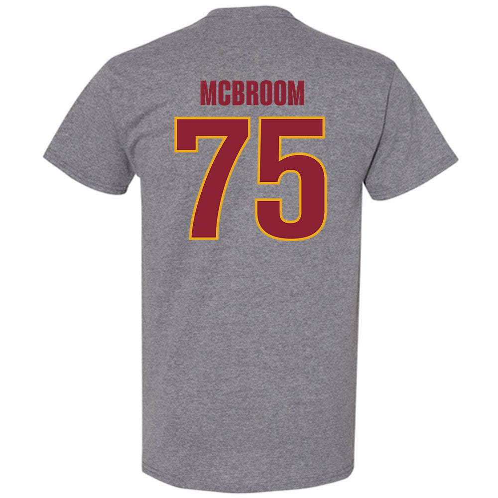 ULM - NCAA Football : Que McBroom - Classic Shersey T-Shirt-1