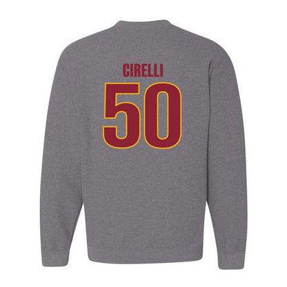 ULM - NCAA Baseball : Joey Cirelli - Classic Shersey Crewneck Sweatshirt-1
