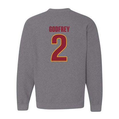 ULM - NCAA Football : Jake Godfrey - Classic Shersey Crewneck Sweatshirt-1