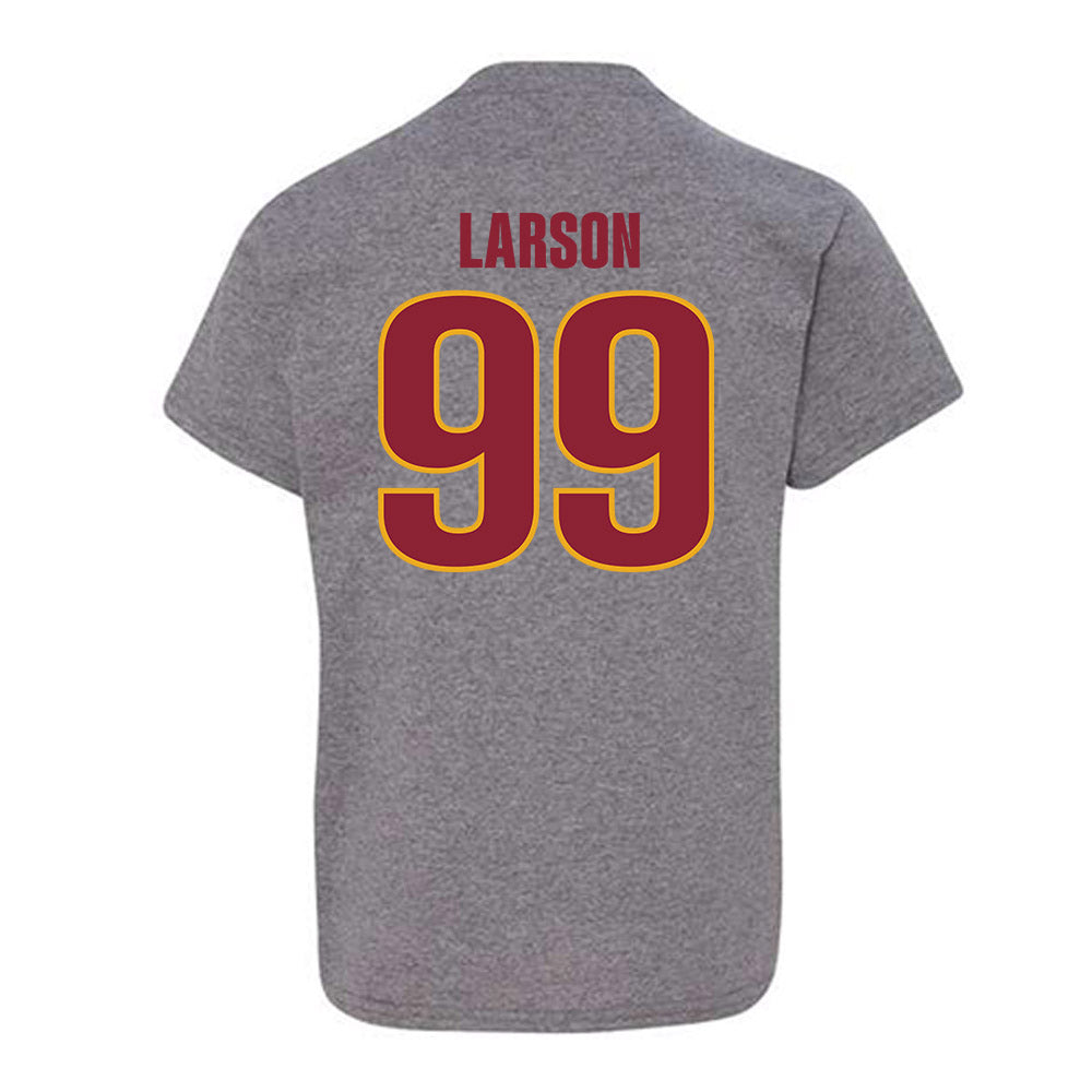 ULM - NCAA Football : Max Larson - Classic Shersey Youth T-Shirt-1