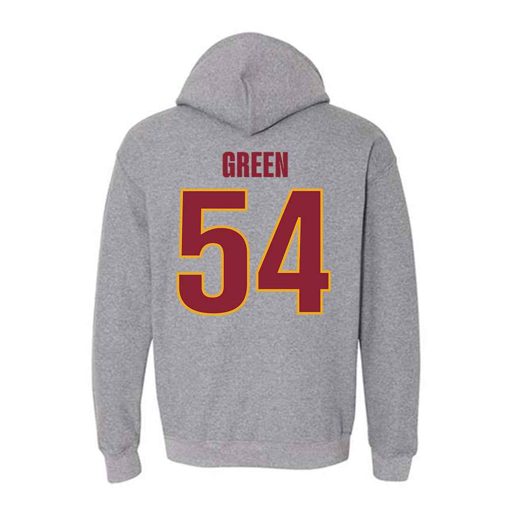 ULM - NCAA Football : Nate Green - Classic Shersey Hooded Sweatshirt-1