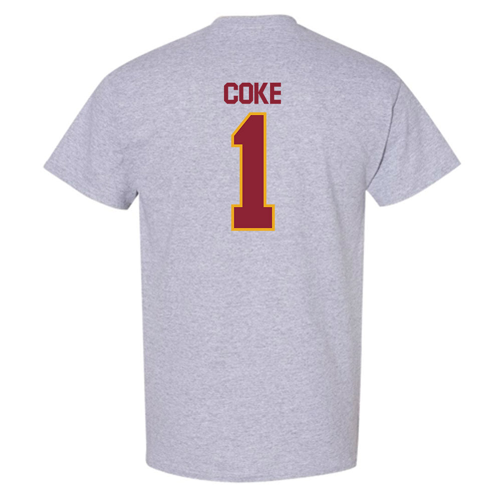 ULM - NCAA Baseball : Ben Coke - Classic Shersey T-Shirt-1