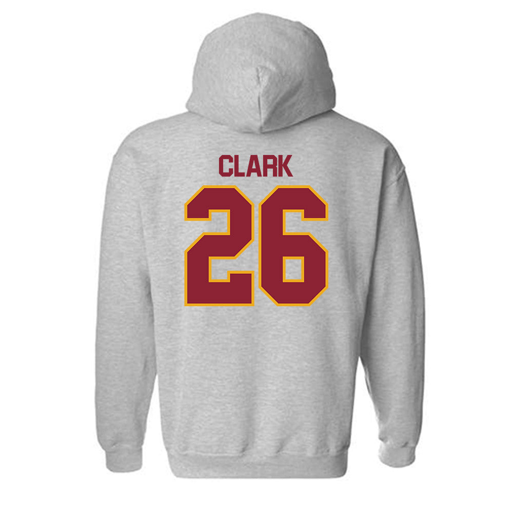 ULM - NCAA Baseball : Jack Clark - Classic Shersey Hooded Sweatshirt-1