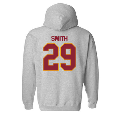 ULM - NCAA Football : James Smith - Classic Shersey Hooded Sweatshirt-1