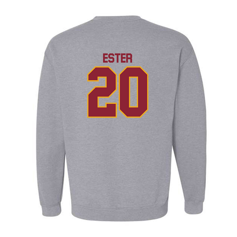 ULM - NCAA Football : Jyren Ester - Classic Shersey Crewneck Sweatshirt-1