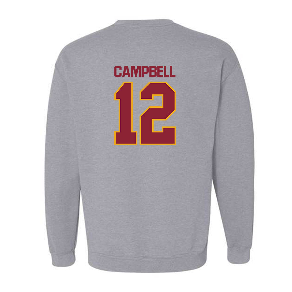 ULM - NCAA Football : Javon Campbell - Classic Shersey Crewneck Sweatshirt-1