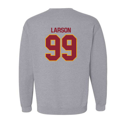 ULM - NCAA Football : Max Larson - Classic Shersey Crewneck Sweatshirt-1