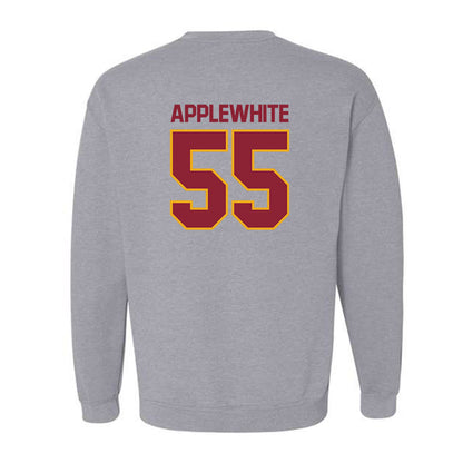 ULM - NCAA Football : David Applewhite - Classic Shersey Crewneck Sweatshirt-1