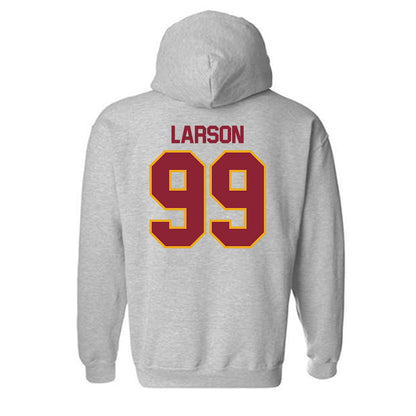ULM - NCAA Football : Max Larson - Classic Shersey Hooded Sweatshirt-1