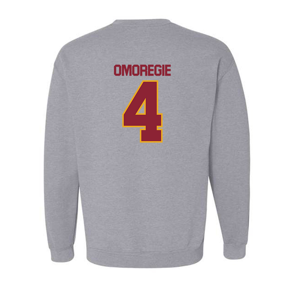 ULM - NCAA Football : Derek Omoregie - Classic Shersey Crewneck Sweatshirt-1