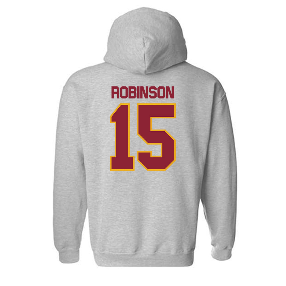 ULM - NCAA Football : Kristopher Robinson - Classic Shersey Hooded Sweatshirt-1