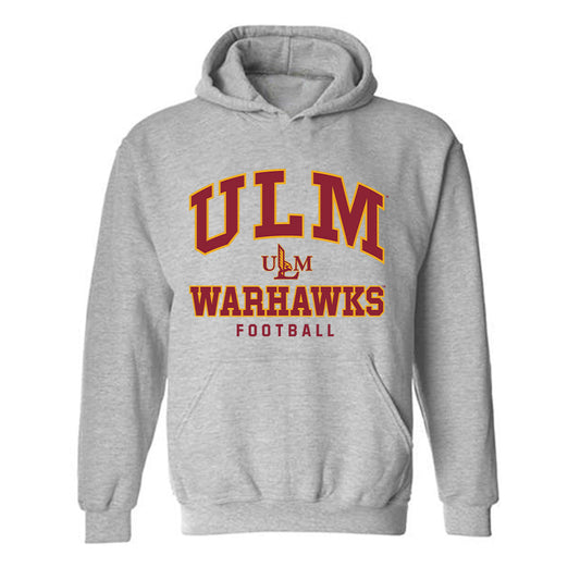 ULM - NCAA Football : Duke Benson - Classic Shersey Hooded Sweatshirt-0