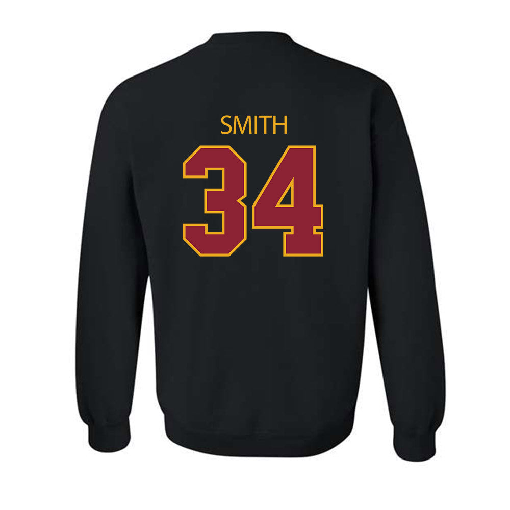 ULM - NCAA Football : Ozarrio Smith - Classic Shersey Crewneck Sweatshirt-1