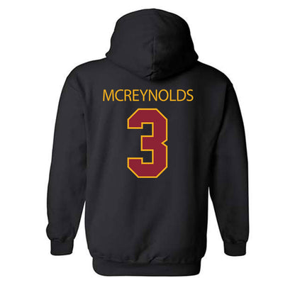ULM - NCAA Football : Braylon Mcreynolds - Classic Shersey Hooded Sweatshirt-1