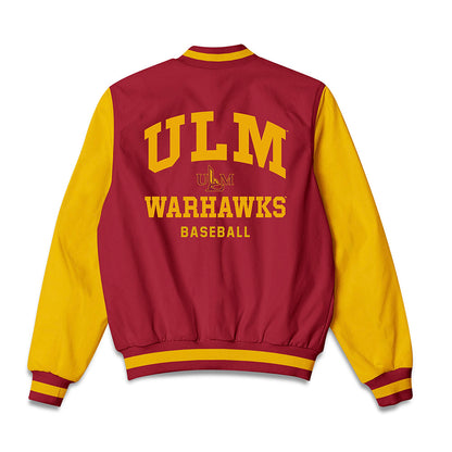 ULM - NCAA Baseball : Jack Clark - Bomber Jacket-1