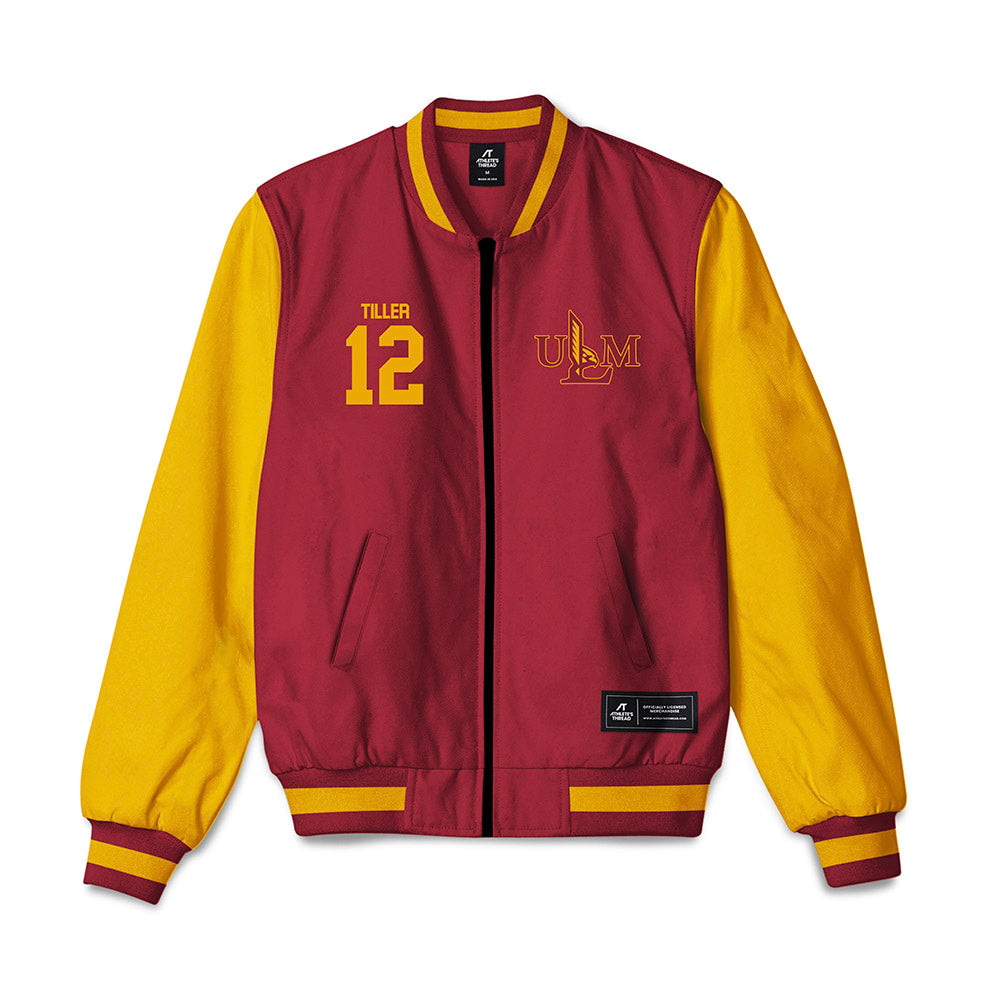 ULM - NCAA Football : Jabari Tiller - Bomber Jacket-0