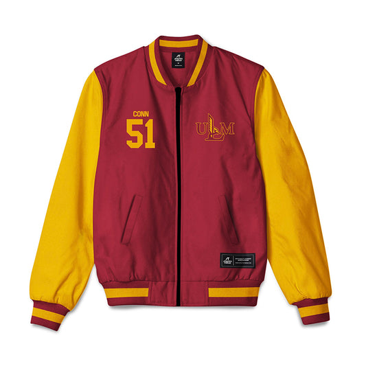 ULM - NCAA Baseball : Jackson Conn - Bomber Jacket-0