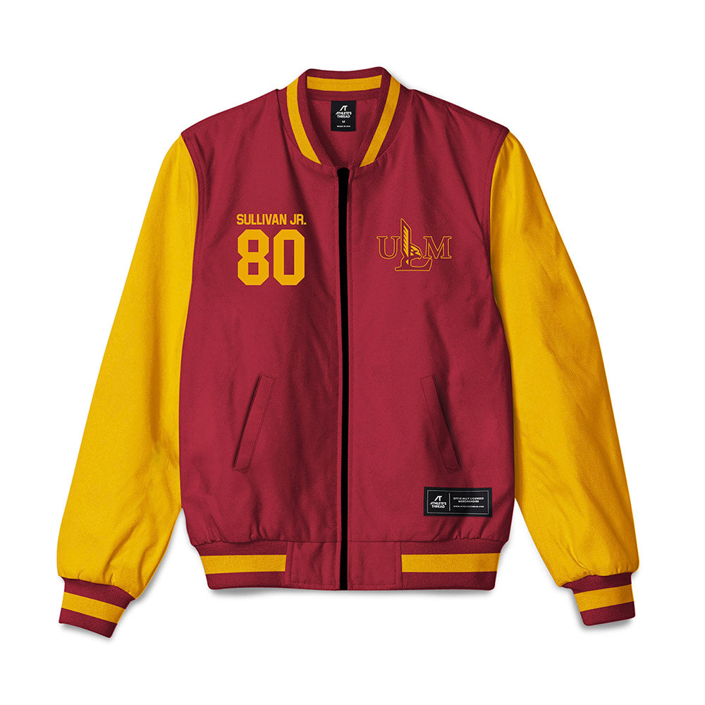 ULM - NCAA Football : Nate Sullivan Jr. - Bomber Jacket-0
