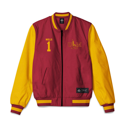 ULM - NCAA Football : Kevontay wells - Bomber Jacket-0