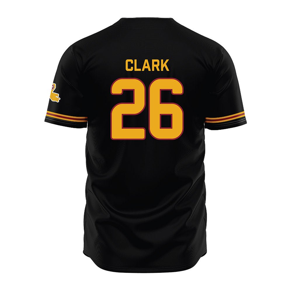 ULM - NCAA Baseball : Jack Clark - Black Jersey-1