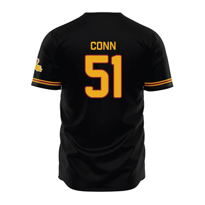 ULM - NCAA Baseball : Jackson Conn - Black Jersey-1