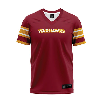 ULM - NCAA Football : Seidrion Langston - Maroon Premium Football Jersey-0