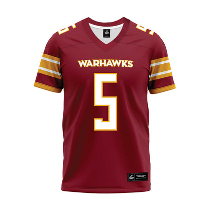 ULM - NCAA Football : Billy Pullen - Maroon Premium Football Jersey-0