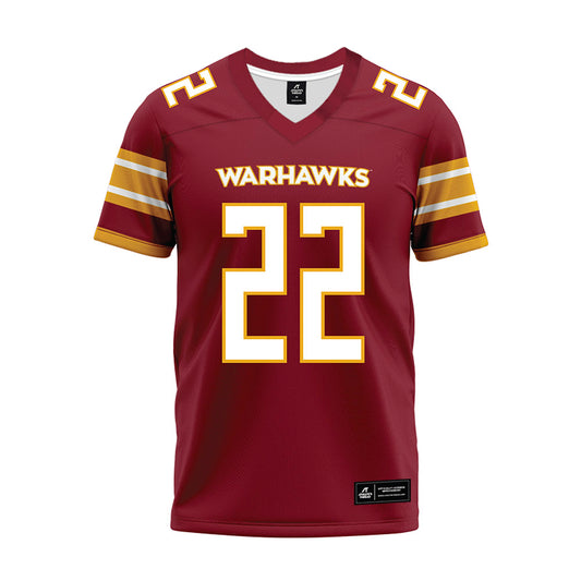 ULM - NCAA Football : DShaun Ford - Maroon Premium Football Jersey-0