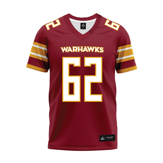ULM - NCAA Football : Adameon Botley - Maroon Premium Football Jersey-0