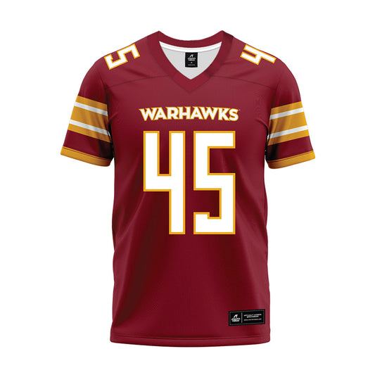 ULM - NCAA Football : Clifton Mosley - Maroon Premium Football Jersey-0