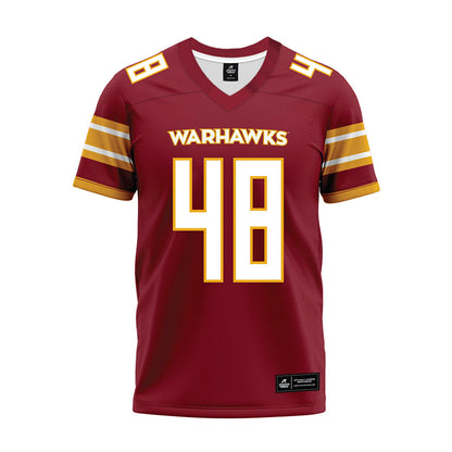 ULM - NCAA Football : Gunner Hale - Maroon Premium Football Jersey-0