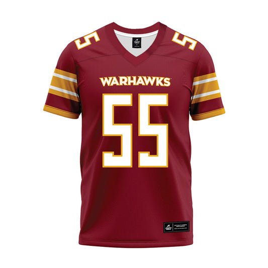 ULM - NCAA Football : David Applewhite - Maroon Premium Football Jersey-0