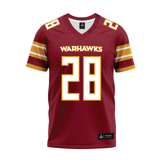 ULM - NCAA Football : Davin Anderson - Maroon Premium Football Jersey-0