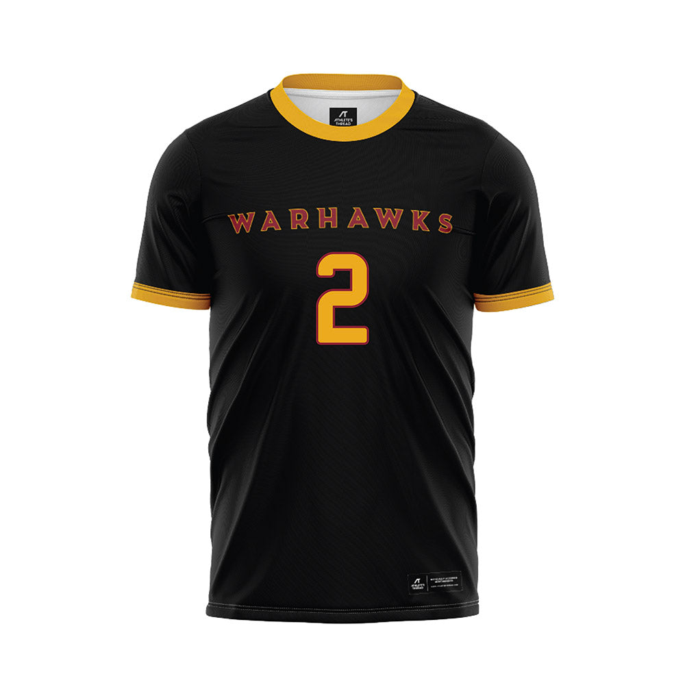 ULM - NCAA Women's Soccer : Ally Richardson - Black Soccer Jersey-0