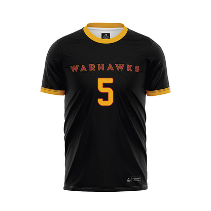 ULM - NCAA Women's Soccer : Beth Strutton - Black Soccer Jersey-0