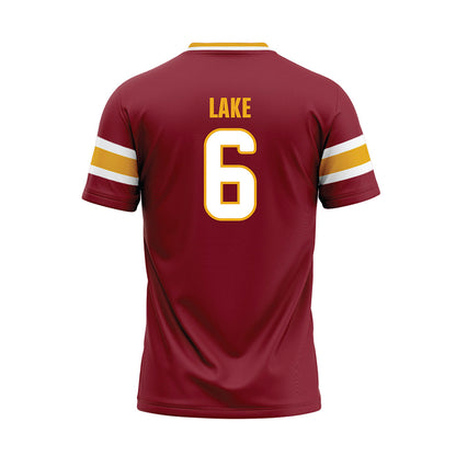 ULM - NCAA Softball : Dakota Lake - Maroon Baseball Jersey-1