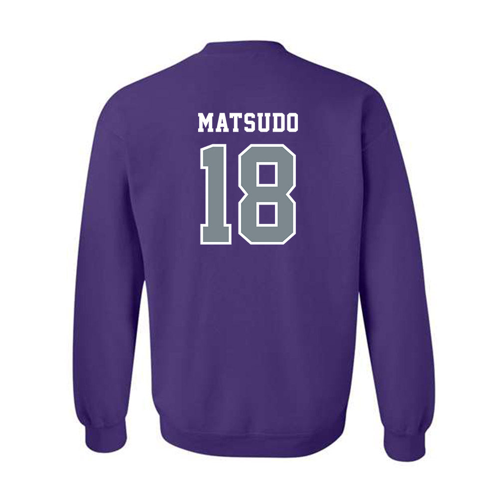 Central Arkansas - NCAA Men's Soccer : Kaisei Matsudo - Classic Shersey Crewneck Sweatshirt-1