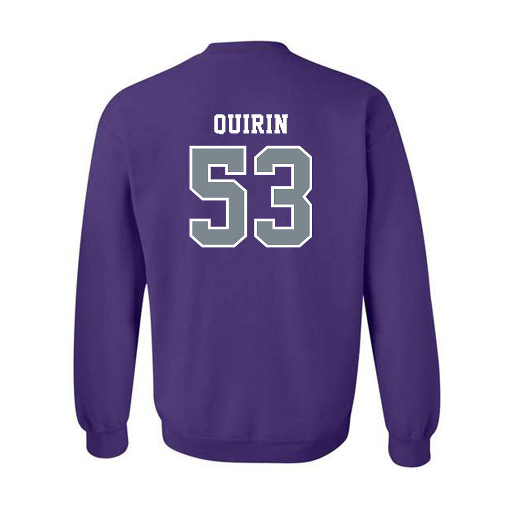 Central Arkansas - NCAA Football : Jayce Quirin - Classic Shersey Crewneck Sweatshirt-1