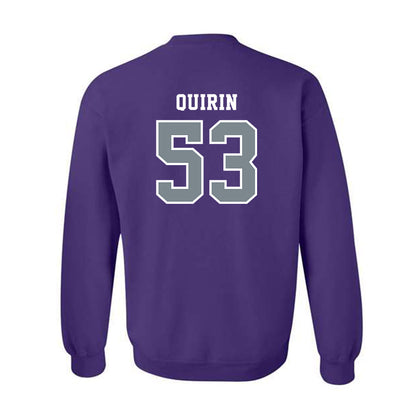 Central Arkansas - NCAA Football : Jayce Quirin - Classic Shersey Crewneck Sweatshirt-1
