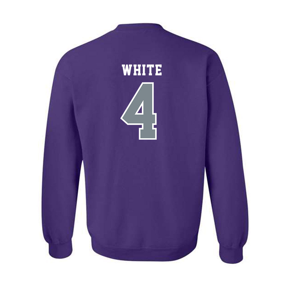 Central Arkansas - NCAA Softball : Jaleigh White - Classic Shersey Crewneck Sweatshirt-1